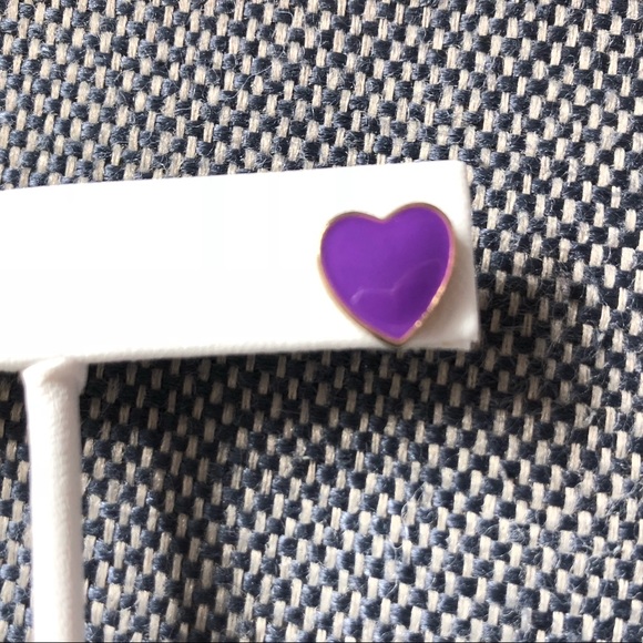 Set of 3 Kate Spade Stud Heart Earrings - Picture 4 of 8